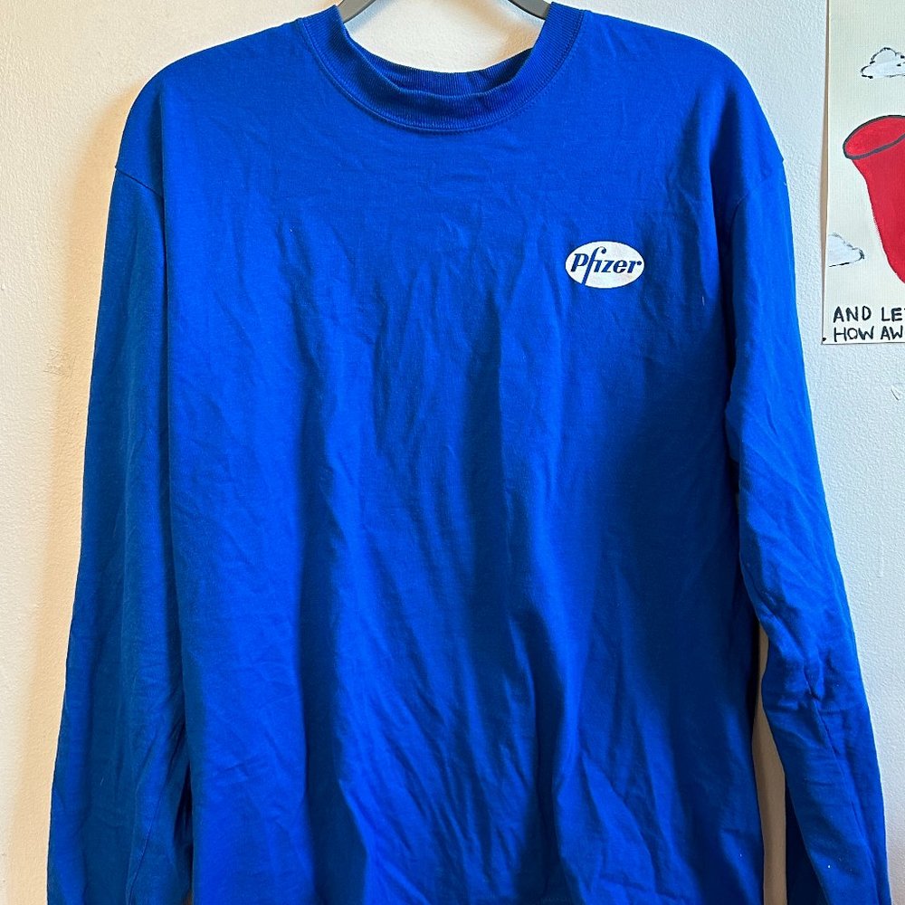 Pfizer Long Sleeve T- Shirt